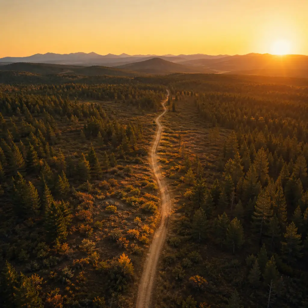 Wooded Trail Overview